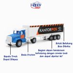 Jual Mainan Truck Container Box Miniatur Diecast Truk Truk KONTAINER Ekspedisi TANGKI JUMBO Kado Toy HAPPY TRUCK Bisa Lepas Pasang