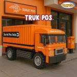 Jual Mainan Block Truk Tanah Pom Bensin Mobil Kantor Pos TRUCK SERIES PLAYGO Model Blok Bangunan Puzzle Susun Edukasi Mainan Brick Hadiah Toys