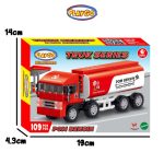 Jual Mainan Block Truk Tanah Pom Bensin Mobil Kantor Pos TRUCK SERIES PLAYGO Model Blok Bangunan Puzzle Susun Edukasi Mainan Brick Hadiah Toys