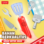 Mainan ALAT MASAK MASAKAN COTTON Tungtung Ballerina Capucina 5 in 1 Bunyi Mainan Dapur Anak Cooking Set Mainan Masak Masakan Mainan Rumah