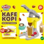 Mainan Lilin Anak Aroma Kopi Asli Fundoh KAFE KOPI | Mainan Edukatif Barista Mini | Cetakan Kopi Unik Fun Doh