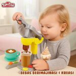 Mainan Lilin Anak Aroma Kopi Asli Fundoh KAFE KOPI | Mainan Edukatif Barista Mini | Cetakan Kopi Unik Fun Doh