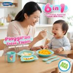 Alat Makan Bayi MPASI FREE BPA Baby Feeding Set Newbietech