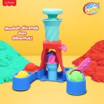 Mainan Edukasi Pasir Kinetik Magic Sand Cetakan Eskrim MS Flurry