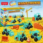 Mainan Anak Mobil Truk Konstruksi Magic Sand