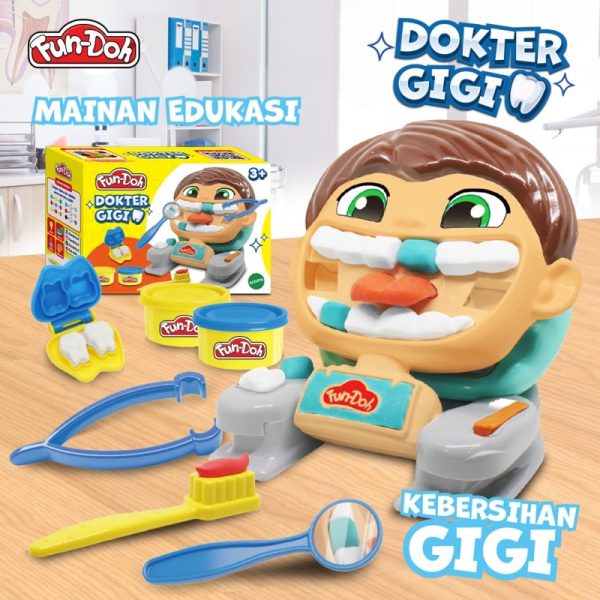 Mainan Anak Dokter Gigi Fundoh
