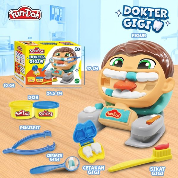 Mainan Anak Dokter Gigi Fundoh