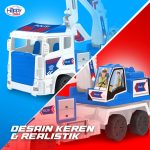Mainan Anak Truk Polisi RC Happy Truck