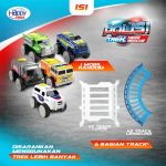 Mainan Mobil Mobilan Anak laki Polisi Trek Mega Rescue
