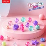 Funbead sea kerang gelang glow in the dark aksesoris anak perempuan