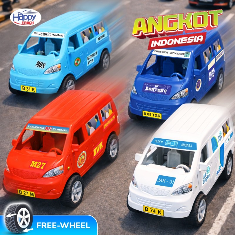 Mainan Anak Mobil Angkot Indonesia