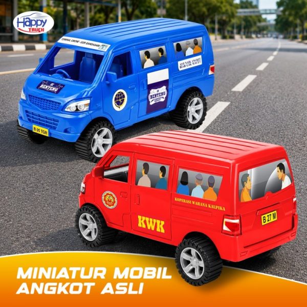 Mainan Anak Mobil Angkot Indonesia