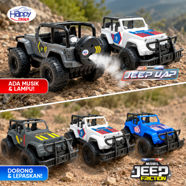 Mobil Jeep Uap Happy Truck