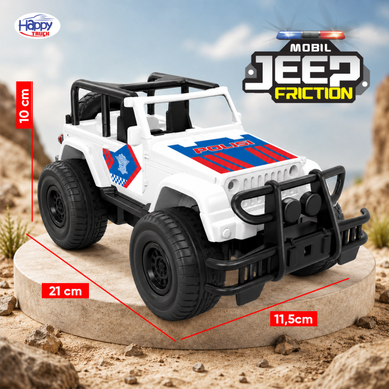 Mobil Jeep Friction Happy Truck
